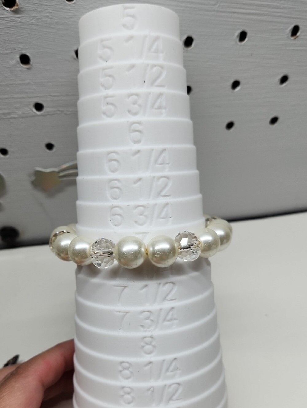 Faux Ivory Pearl and Gold-Link Necklace Bundle - Picture 8 of 9